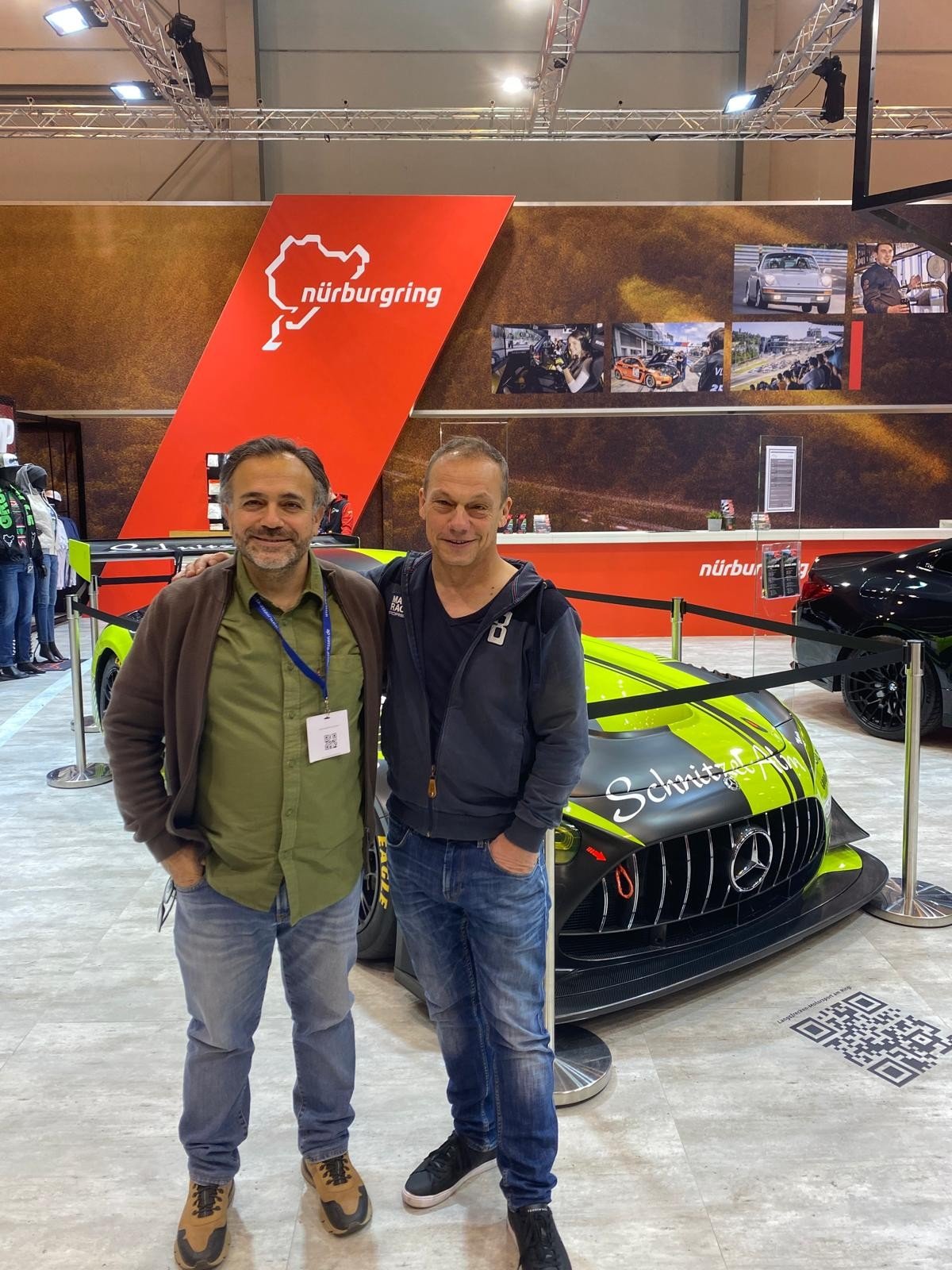 Ahmet and Harald, recent reunion